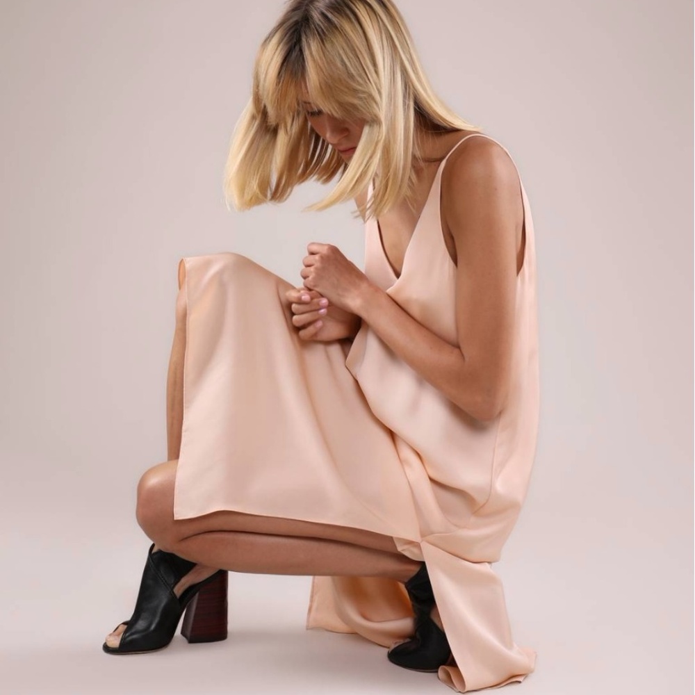 NWOT Silk Slip Dress